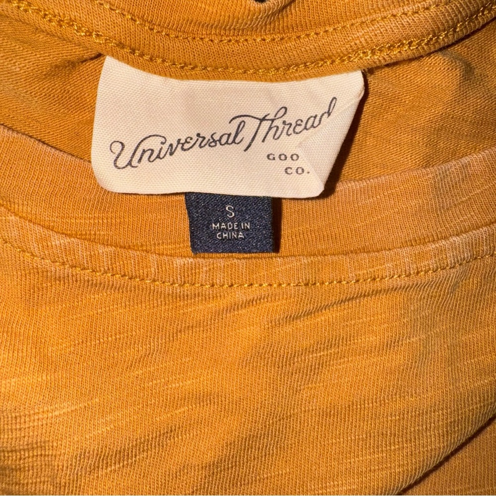 American Threads Mustard Tank - Picture 4 of 4